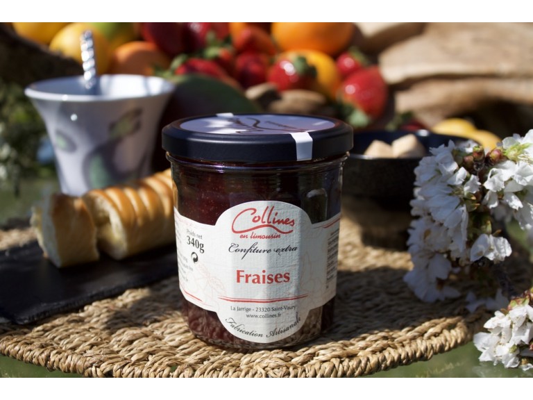 Confiture Terroir - fraises 