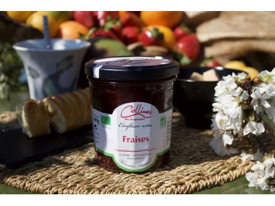 Confiture BIO fraises 