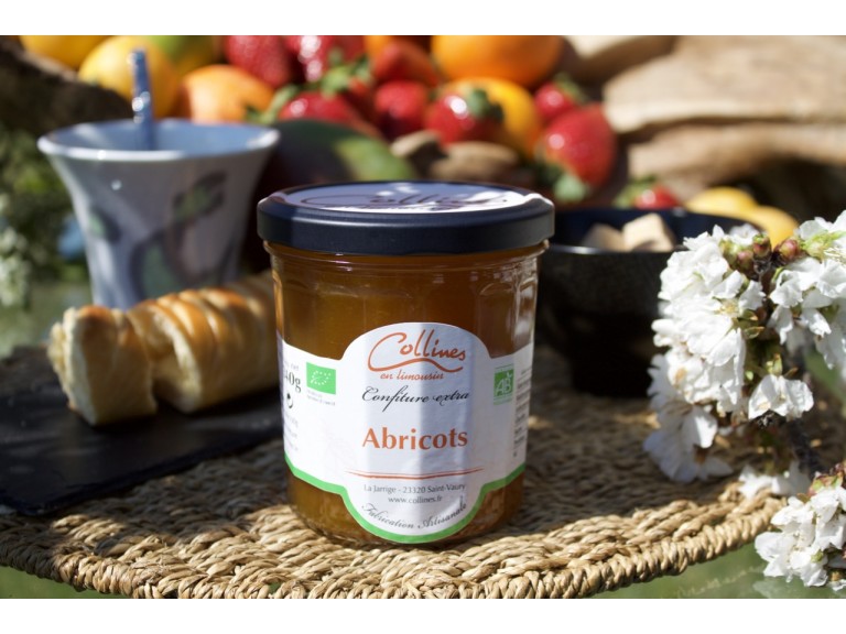 Confiture BIO abricots 