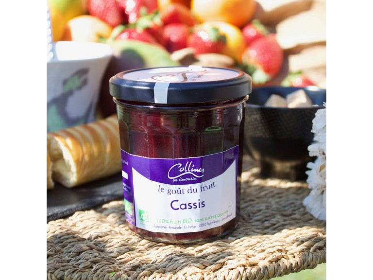 100% Fruits BIO cassis 