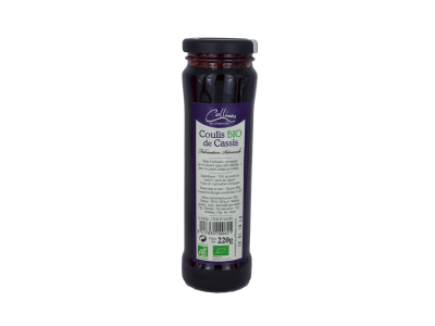 Coulis BIO Cassis