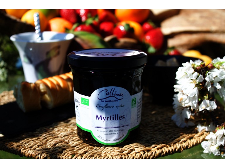 Confiture BIO - Myrtilles