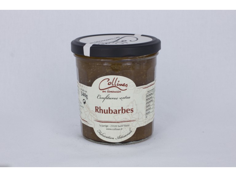 Confiture Terroir - Rhubarbe